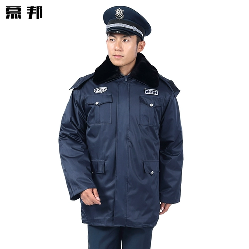 Зимняя куртка, длинный рабочий пуховик, увеличенная толщина