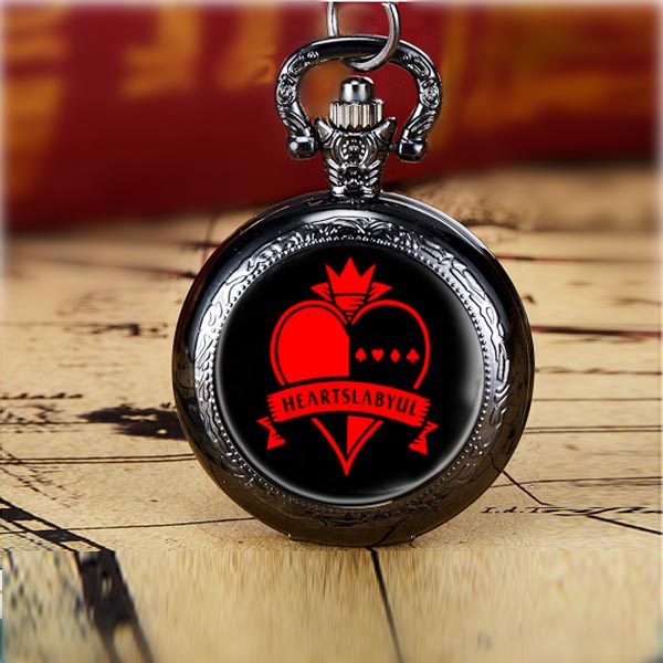 扭曲Twisted仙境游戏周边 Wonderland青少年怀表项链表创意礼物表