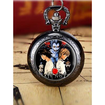 Death Note死亡笔记漫画夜神周边青少年怀表项链表创意个性礼物表