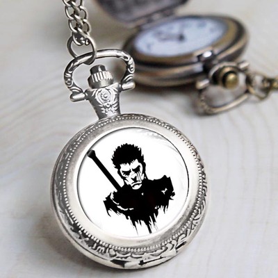 剑风传奇Berserk三浦建太郎二次元复古翻盖怀表动漫挂表项链表