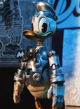 Lorre推荐—齐齐库库鸭 复古机械唐老鸭 高15CM 迪士尼 MORSTORM