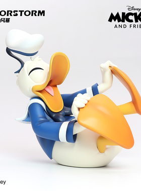 Lorre推荐—超级开心鸭 唐老鸭 高12CM 玩具手办 MORSTORM 迪士尼