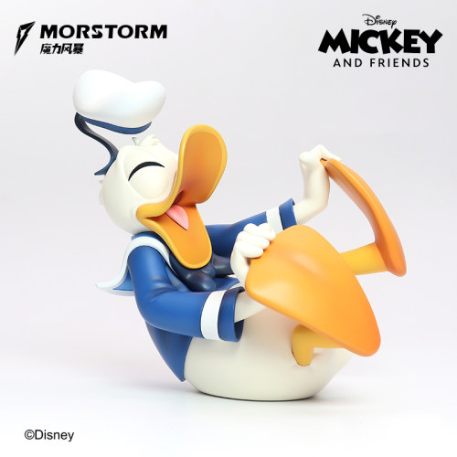 Lorre推荐—超级开心鸭 唐老鸭 高12CM 玩具手办 MORSTORM 迪士尼