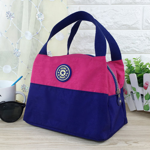 防水简约手提袋便当包妈妈买菜包