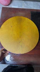 文王鼓二神鼓镇堂鼓41黄羊皮实木柳木虎皮纹独板鱼脊圈正反劲双簧