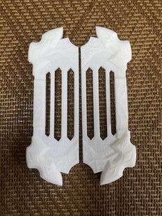 雷杰多驱动器两扇门,3d打印,哑光白,只有门,需自行上色