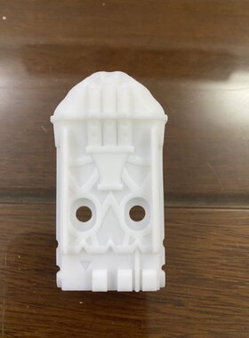 kiva dx 3d打印 魔皇龙哨子,可联动dx kiva腰带，哑光白
