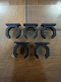 法爷 魔法师 3d打印加大戒指环 黑色 通用 5个