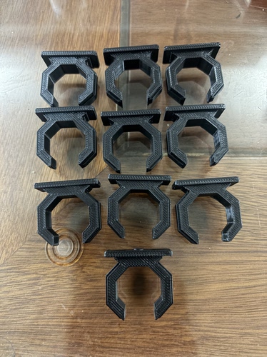 法爷 魔法师 3d打印加大戒指环 黑色 通用 10个