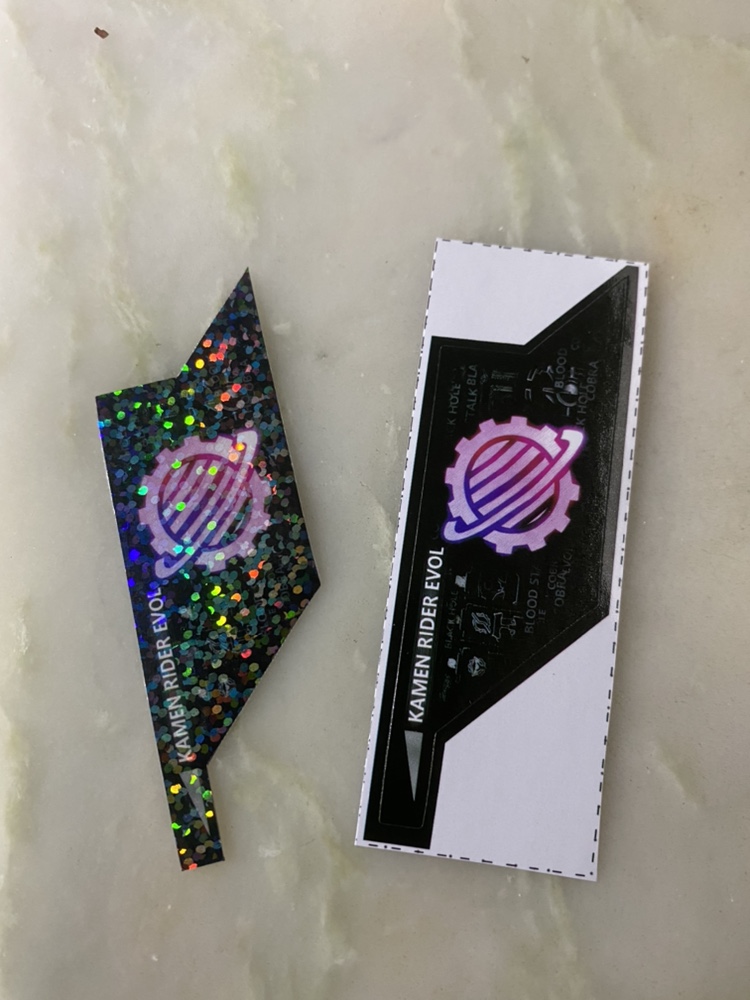 e总记忆体贴纸evol记忆体贴纸，闪贴