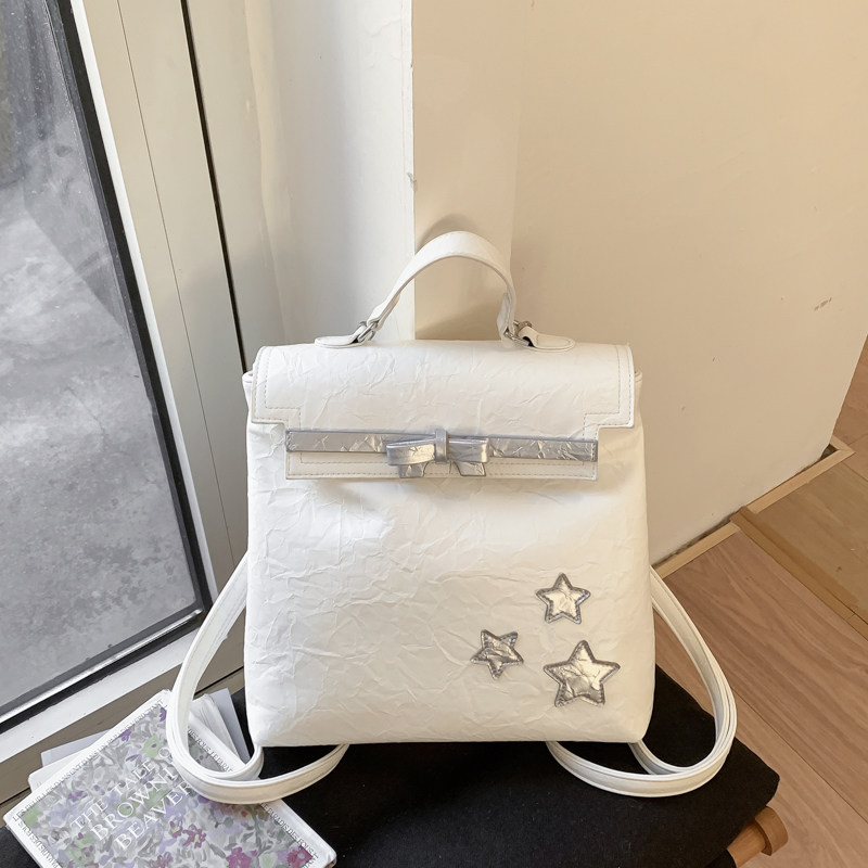 大学生上课大容量双肩包女2026新款外出通勤旅行背包大容量单肩包