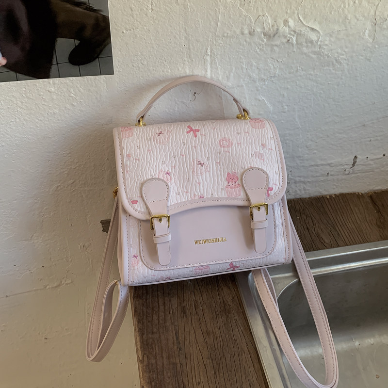 可爱卡通印花双肩包包女2026新款潮时尚手提单肩包出游旅行小背包,箱包皮具/热销女包/男包,双肩背包,淘宝优惠券,粉丝福利购,淘宝优惠卷