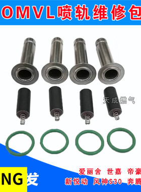 CNG汽车天然气喷轨爱丽舍世嘉OMVL喷轨维修包阀芯阀筒