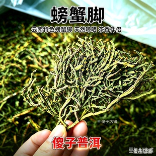 景迈野生古树螃蟹脚云南普洱香气足回甘甘甜味道纯正纯料春茶批零