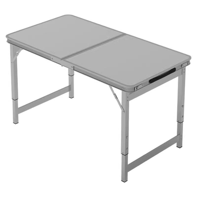 开工折叠桌子简易家用铝合金户外夜市摆摊地推桌便携式折叠餐桌P^