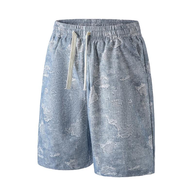 【极速发货】夏季新款跨境短裤男夏季薄款美式宽松休闲裤子男士潮