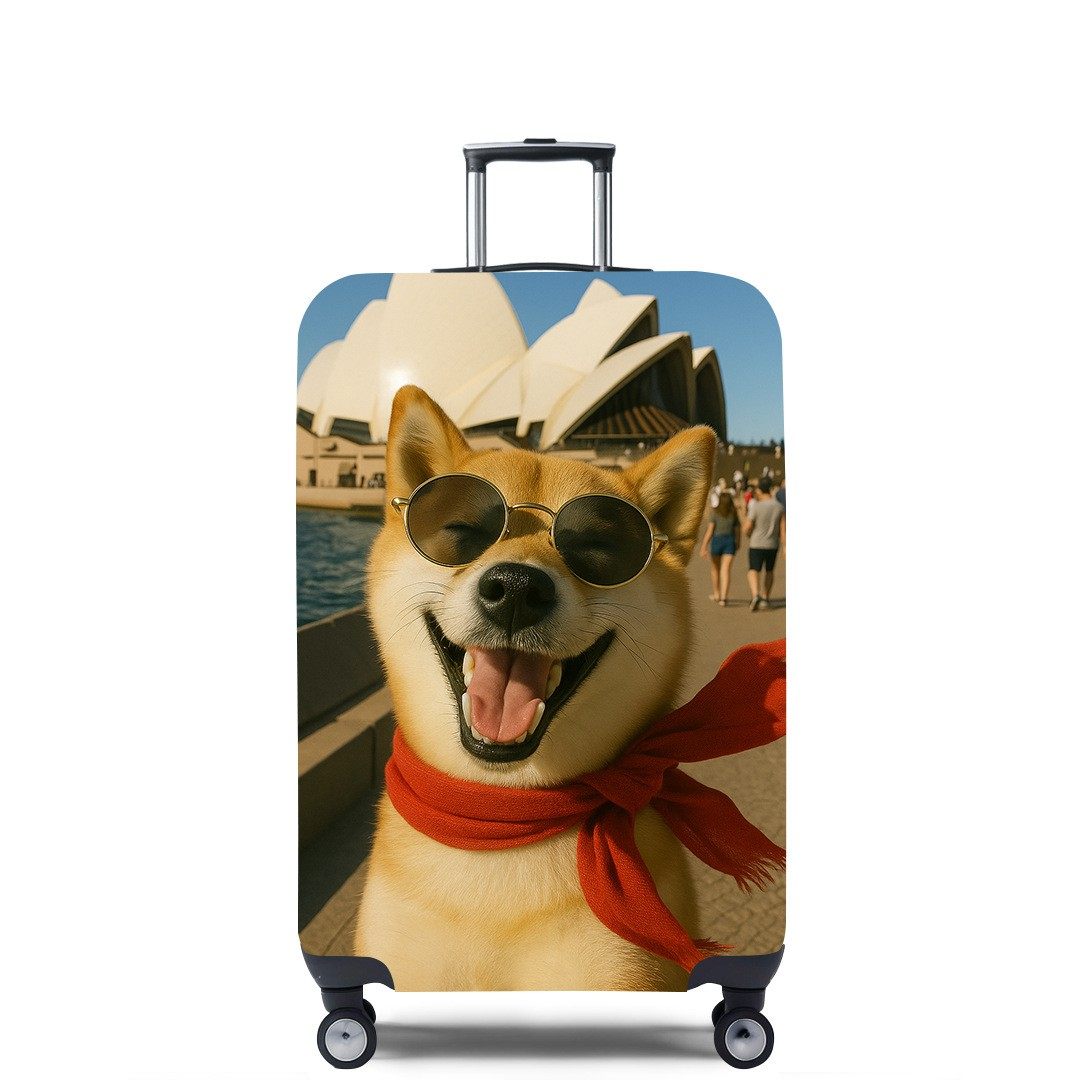 动物旅行93柯基弹力箱套拉杆箱旅行旅游登机行李皮箱保护罩防尘袋,箱包皮具/热销女包/男包,旅行箱配件,淘宝优惠券,粉丝福利购,淘宝优惠卷