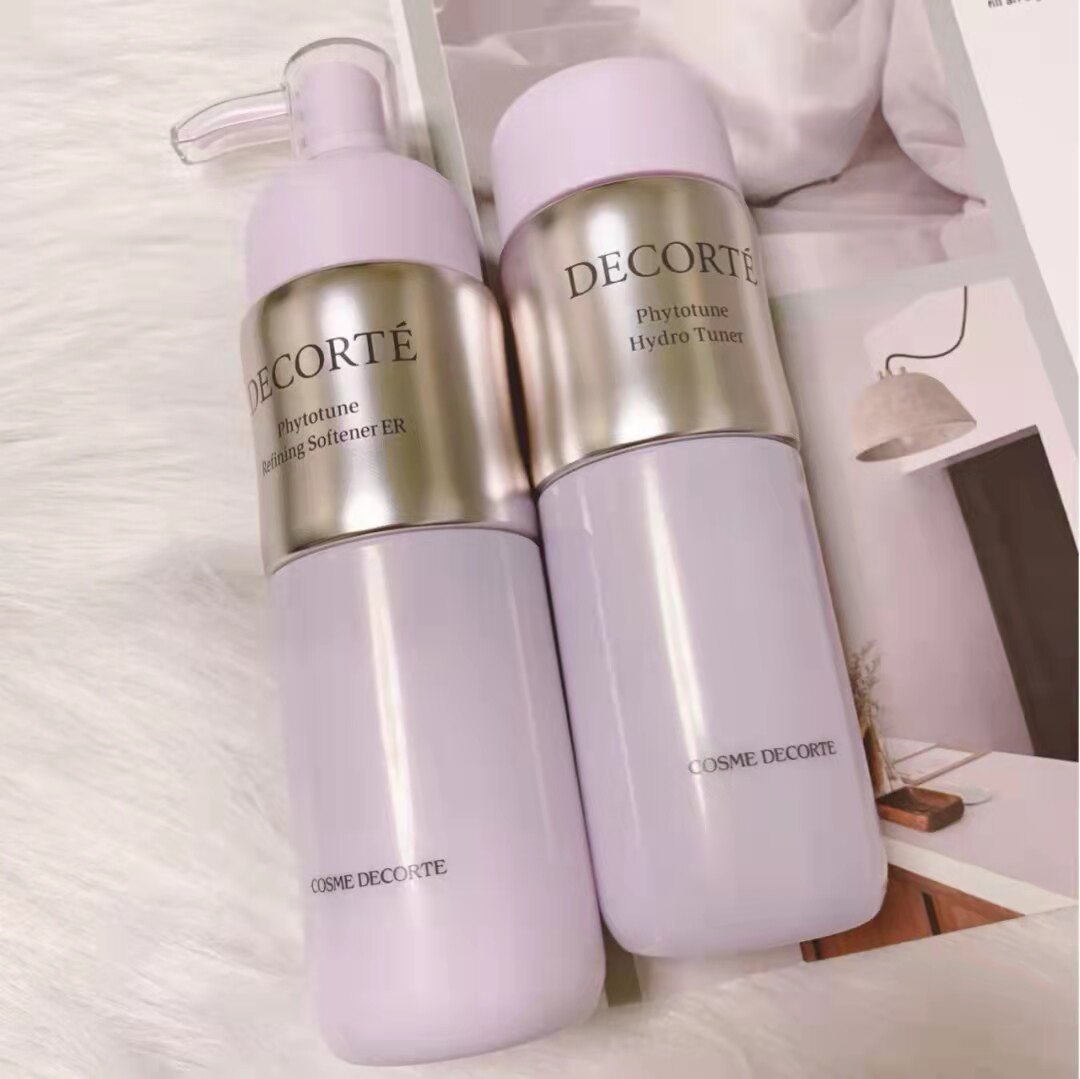 decorte 黛珂植物韵律水乳2件套保湿改善细致毛孔平衡水油200ml