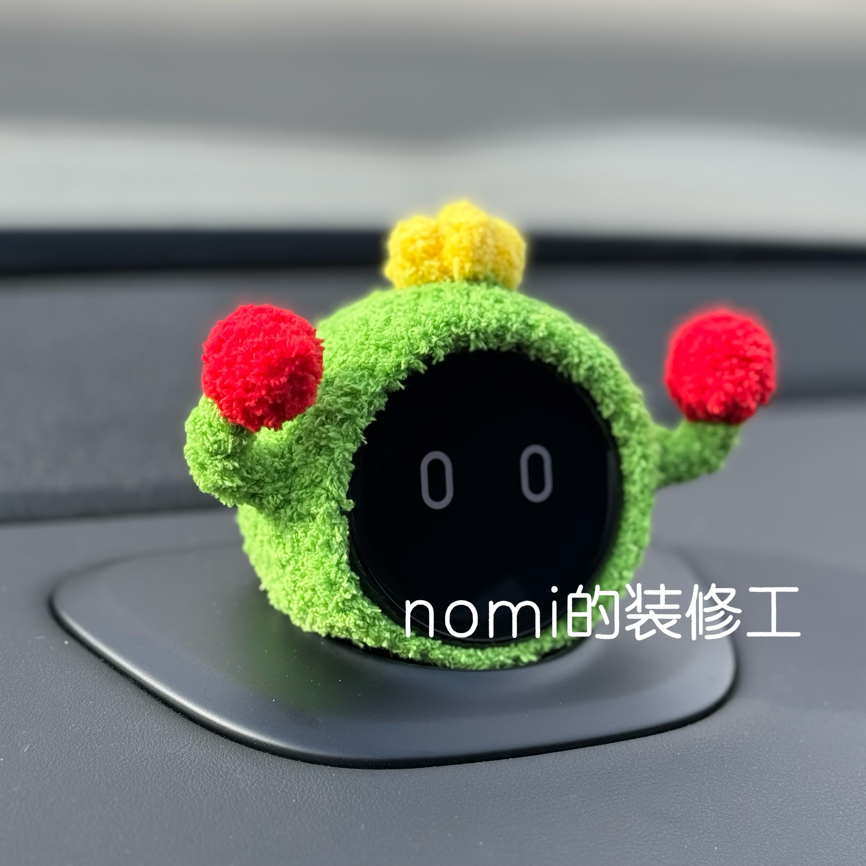 蔚来汽车nomi帽子 仙人掌兽 拳击手套造型可调节 纯手工制作