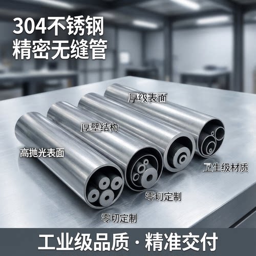 304无缝卫生管不锈钢管厚壁精密