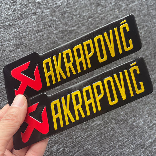 适用摩托车排气管耐高温贴纸天蝎