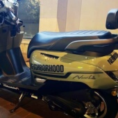 画 饰贴纸日潮NBH拉花反光车身贴版 适用新大洲本田ns125la新款 改装