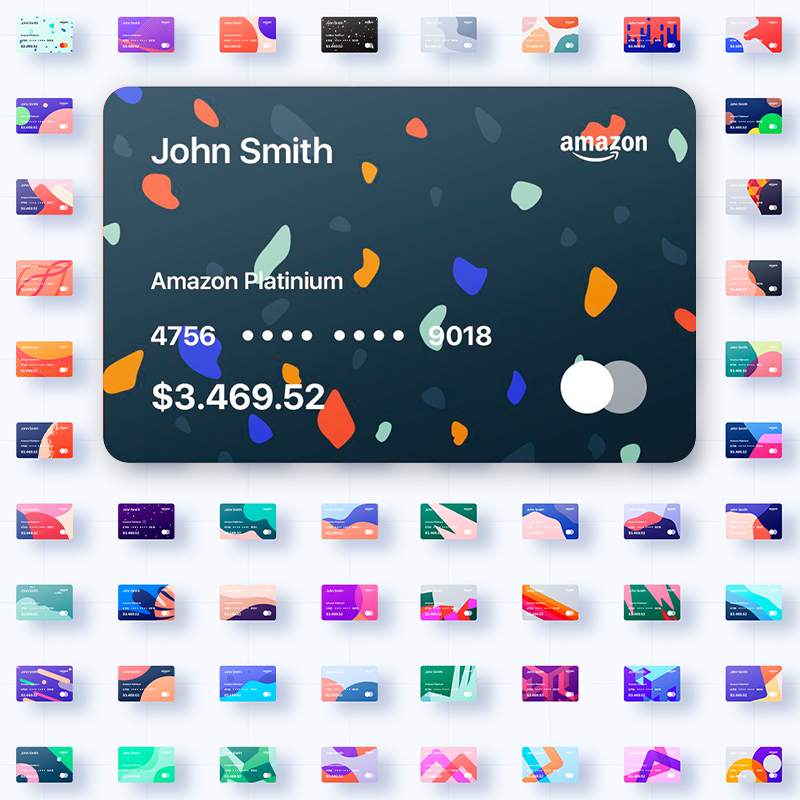 邀请卡会员VIP卡片背景卡背PSD素材手机Ui会员中心app界面设计