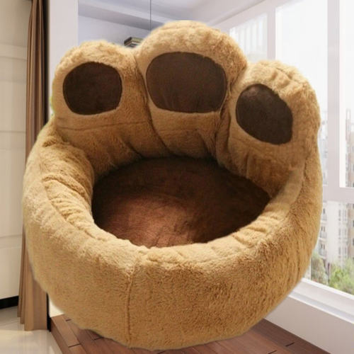 全可拆洗狗窝脚印猫窝比熊博美