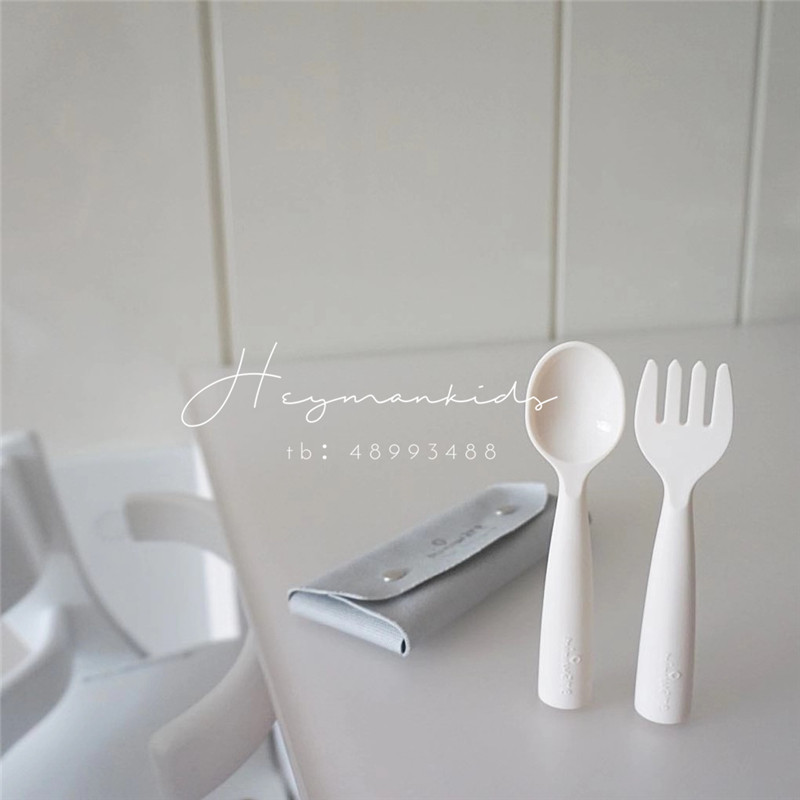heymankids【sale】美国miniware儿童训练勺婴儿宝宝硅胶辅食勺