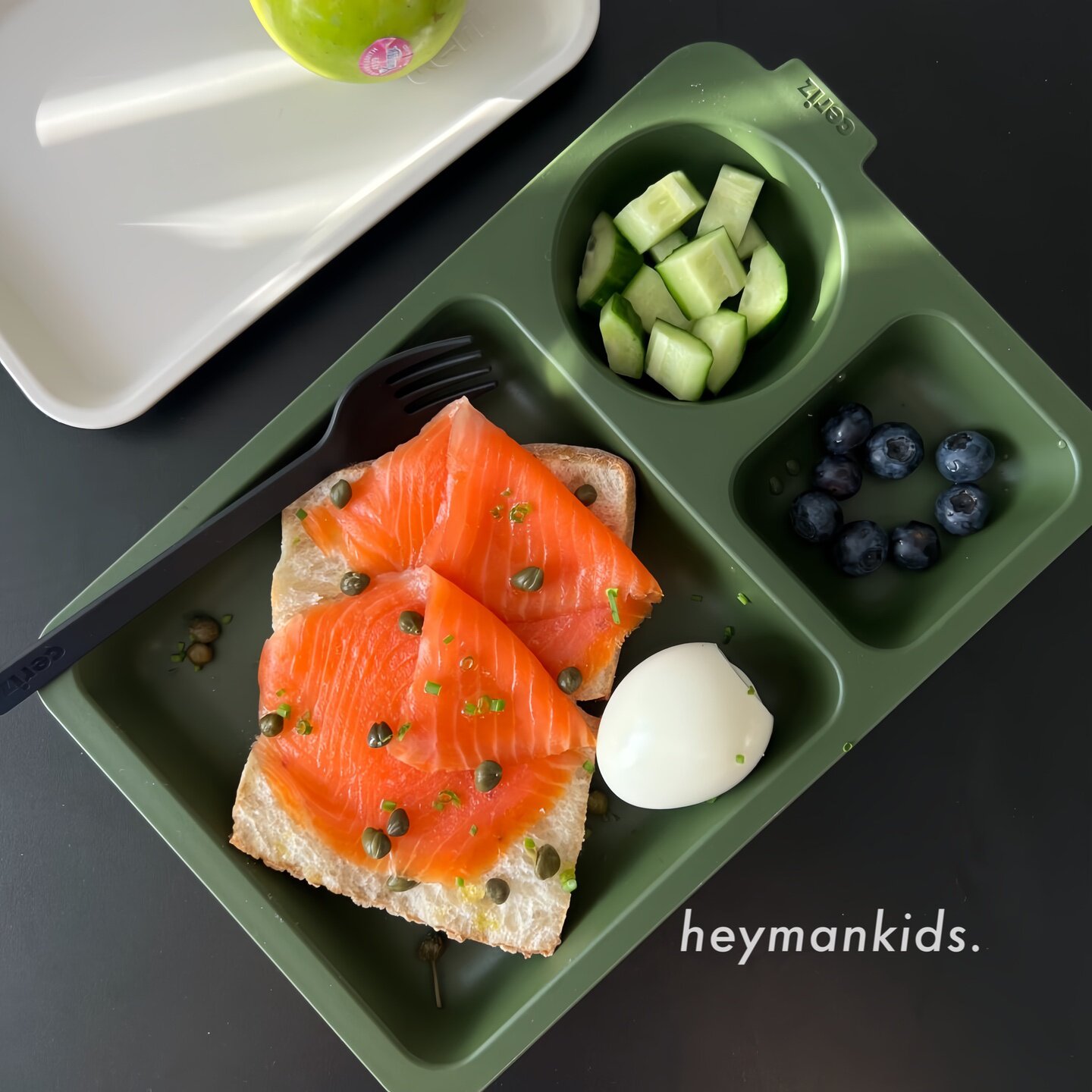 heymankids｜韩国ceriz儿童分格盘马克杯成人早餐盘咖啡杯一人食