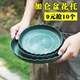 加仑花盆托盘花盆底座托盘塑料底盘座深接水盘圆花托盘花盒底托盘