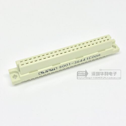 欧式插座DIN244 2*22p 9001-36441COOA 直母 2.54间距 厂家直销