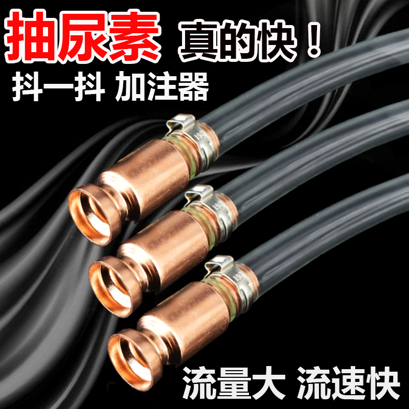 加尿素神器工具货车抽油加油尿素液加注器手动自吸导流车用加注管-封面