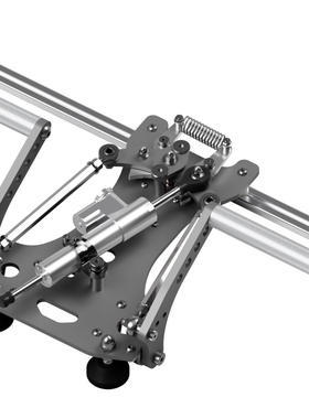 飞机哥全金属脚舵直升机舵傻舵SN1单轴霍尔高精度 转向尾舵带阻尼