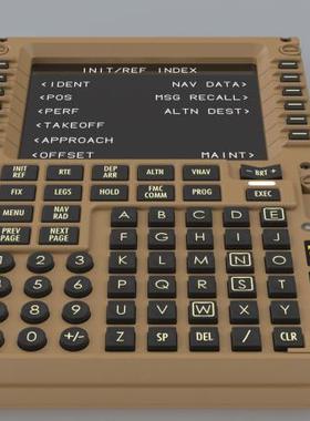 飞机哥cs B777 cdu2代金属fmc 2020模拟飞行p3d pmdg微软2024座舱