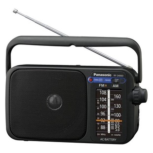 松下RF Panasonic 2400便携收音机AM FM两波段老人复古交直流进口