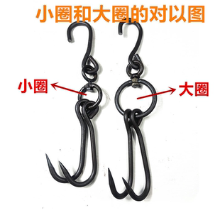锻打加粗猪肉钩猪肉钩羊肉钩牛肉钩牛肉挂钩肉钩子屠宰钩挂钩包邮