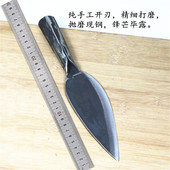 菜刀手工弹簧钢宰羊刀割肉刀分割刀小尖刀剃骨刀片刀菜刀切肉刀