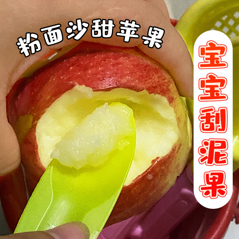 粉面苹果陕西秦阳嘎啦红星秦冠