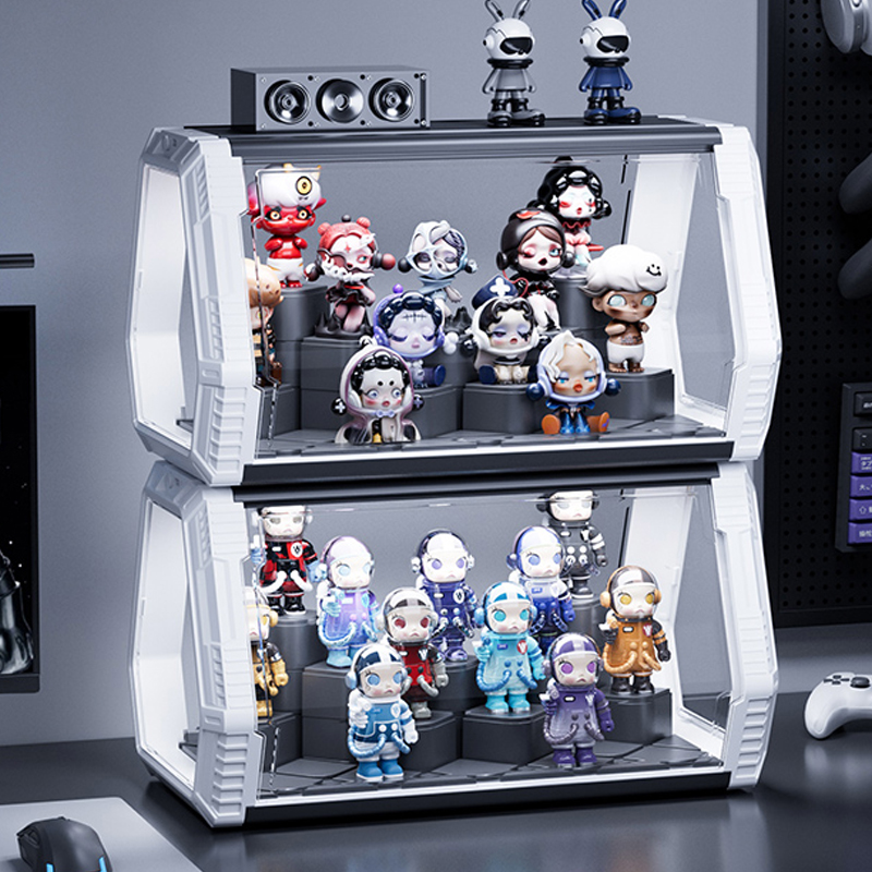 【太空舱】科技感手办展示柜收纳