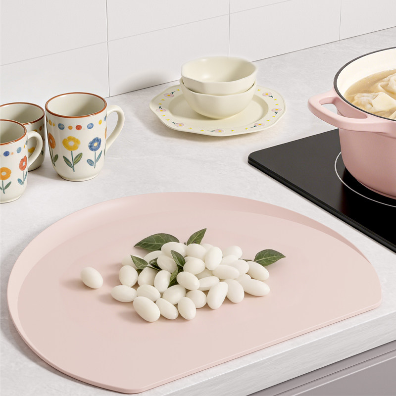 TPU菜板防霉抗菌家用食品级砧板半圆形案板双面厨房切水果刀砧板