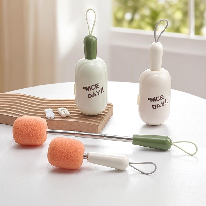 便携杯刷小套装三合一伸缩长柄刷奶瓶刷婴儿专用多功能水杯清洁刷,家庭/个人清洁工具,杯刷/瓶刷,淘宝优惠券,粉丝福利购,淘宝优惠卷