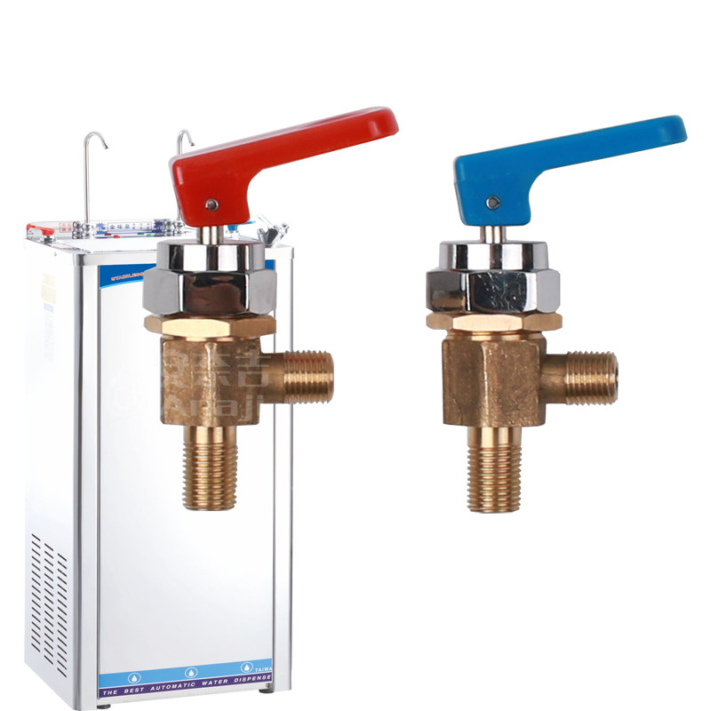 金味泉饮水机配件不锈钢饮水机开水器全铜按压龙头控制开关球阀