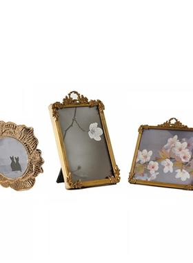 欧式纯铜相架法式相框美式摆件