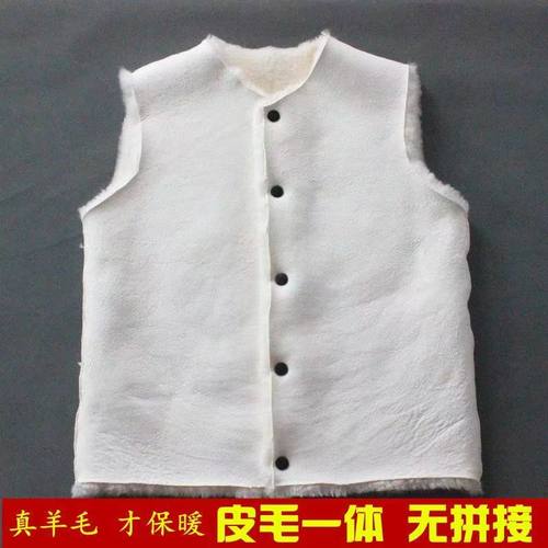 芸夕暖冬季纯羊皮100%羊皮毛一体