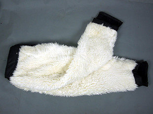 子 男羊皮中老年加绒加厚真皮保暖外穿老人裤 冬季 羊毛皮毛一体棉裤