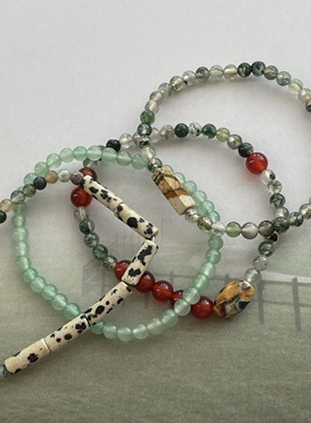 迷雾森林原创手工串珠玛瑙