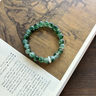 文玩古物配色原创自制天然石气质新中式国风显白手串手链