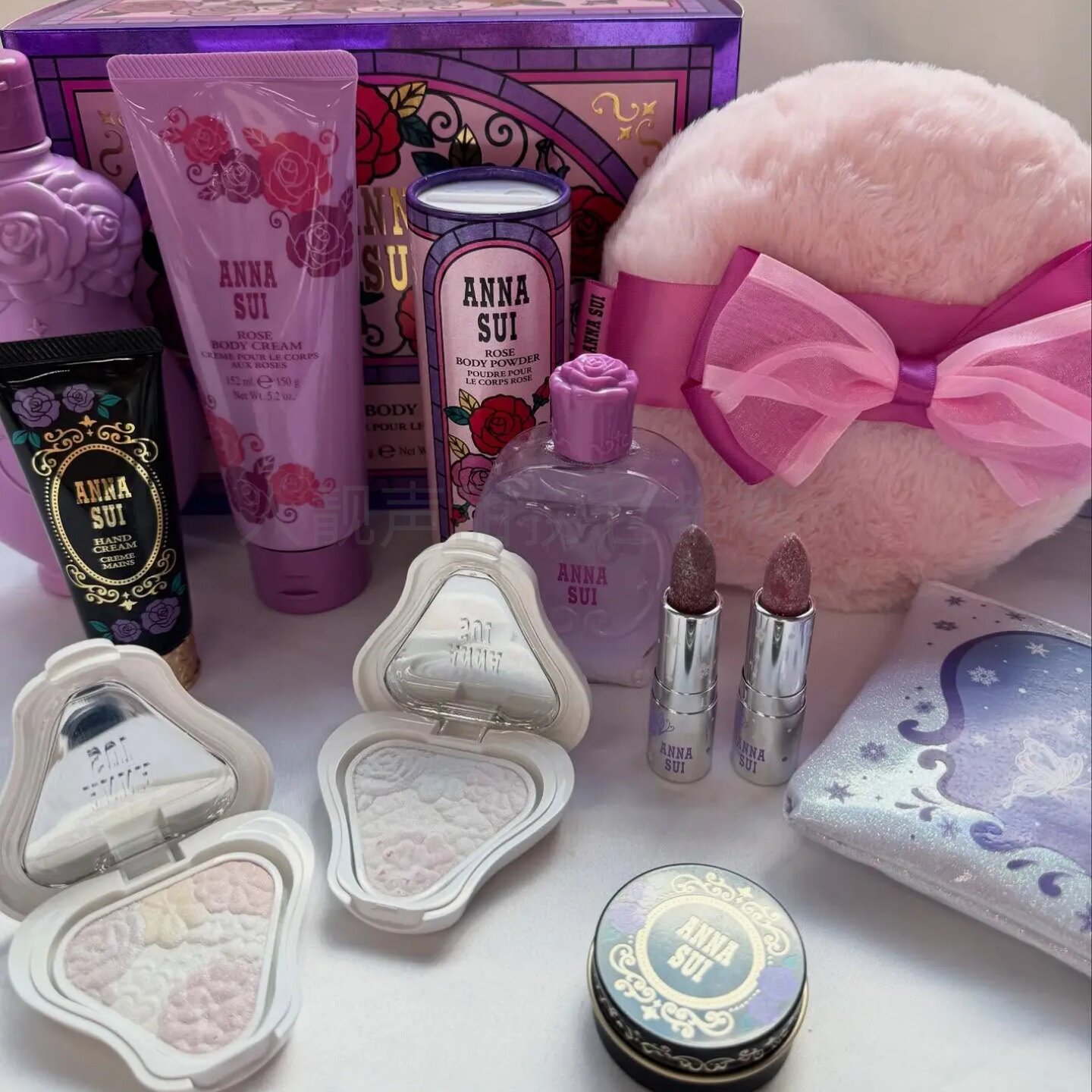 日本代annasui身体乳玫瑰限定以油养肤护肤品护理油精华油安娜苏