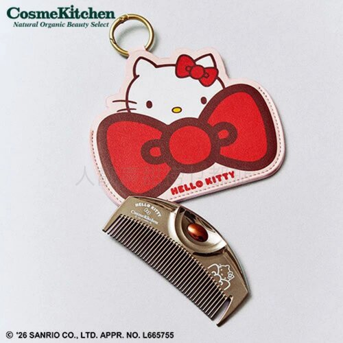 日本代购LOVECHROME梳子kitty联名日本进口贵妇品牌大品牌防静电